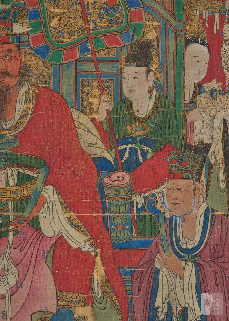 A large painting by anonymous artist, - 图5